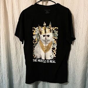 Black Cat Graphic T-Shirt